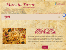 Tablet Screenshot of marciatarot.com